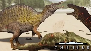 Life and Death Of A Spinosaurus - The Isle