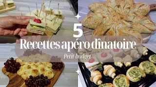 5 Idées Recettes Apéro Dinatoire Petit Budget