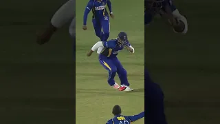 Kieron Pollard takes STUNNING silly mid-off catch! 😂