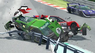 Realistic Racing Crashes #45 | BeamNG Drive
