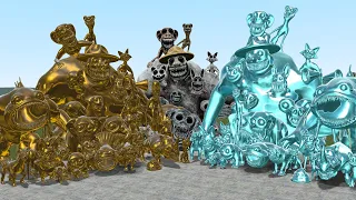 GOLDEN ZOONOMALY MONSTERS VS DIAMOND ZOONOMALY MONSTERS In Garry's Mod!