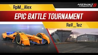 Asphalt 8: Epic Battle Tournament: RpM_Alex VS ReV_Tez