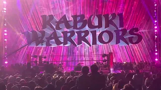 Kabuki Warriors Entrance WWE Monday Night RAW 1/29 Tampa