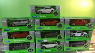 🚙unboxing 10 different Welly Diecast car (00886 z multi)