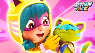 🙀 SUPER CAT! 🙀 | Action Pack | Cartoon Adventures for Kids