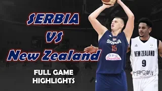 Serbia vs New Zealand Full Game Highlights | August 25, 2019 | Fiba World Cup Preparation