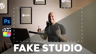 This Studio Is Fake - YouTube Setup MAGIC