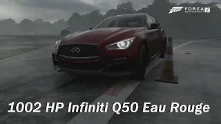 Extreme Power, No Handling - 2014 Infiniti Q50 Eau Rouge (Forza Motorsport 7)