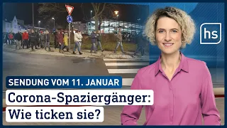 Corona-Spaziergänger: Wie ticken sie? | hessenschau vom 11.01.2022