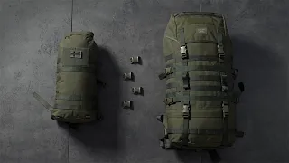 How to quick-attach the Hatka 12L to the Jääkäri M, L or XL