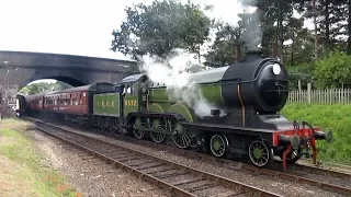 Heritage Steam and Diesel Trains in the UK - August 2018