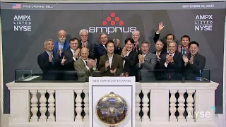 Amprius Technologies, Inc. (NYSE: AMPX) Rings The Opening Bell®
