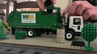 First Gear Garbage Trucks: On Route in Lego City!