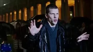 J Daniel Atlas makes the Rain Stop - Now You See Me 2 Scene 2016 - Jesse Eisenberg