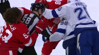 Detroit Red Wings Vs Tampa Bay Lightning Scrum