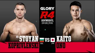 GLORY Rivals 4: Stoyan Koprivlenski vs. Kaito Ono - Full Fight