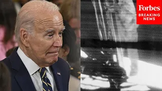 JUST IN: President Biden Butchers Famous Neil Armstrong Moon Landing Quote