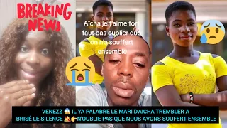 💔LE MARI D'AICHA TREMPLER A BRISÉ LE SILENCE 🔕ON A SOUFFERT ENSEMBLE NE L'OUBLIE PAS