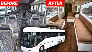 🌟BUS CONVERSION FULL BUILD 🚌 2 years start to finish 🔨 DIY for family