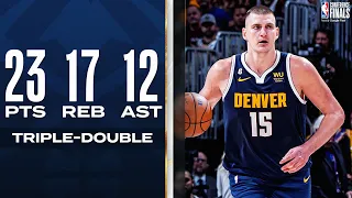 Nikola Jokic's TRIPLE-DOUBLE In Nuggets Game 2 W! | May 18, 2023