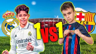 me ENTRENÉ durante 24 HORAS para ENFRENTARME al HIJO de CRISTIANO RONALDO! ¿ganare?