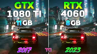 RTX 4060 vs GTX 1080 Ti - Test in 8 Games | 1440p