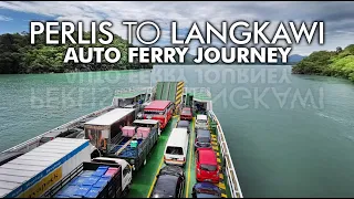 Perlis to Langkawi Auto Ferry Part 2: Ferry Journey