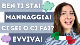 13 Esclamazioni Italiane che Ogni Italiano Usa: Impara l'Italiano Popolare della Strada (B1/B2) 🇮🇹