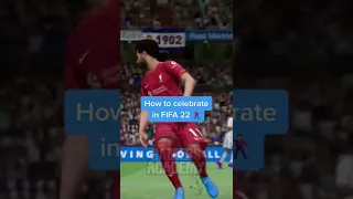 How to celebrate FIFA 22