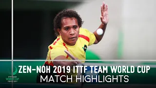 Daniela Dodean Monteiro vs Lulu Anolyn | ZEN-NOH 2019 Team World Cup Highlights (Group)