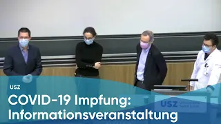 COVID-19 Impfung: Informationsveranstaltung für Patient*innen und Interessierte