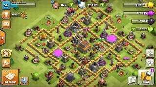 Friendly battle in Clash of Clans