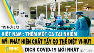 Tin tức Covid-19 mới nhất hôm nay 22/9 | Dịch virus corona Việt Nam hôm nay | FBNC