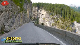 Driving in Switzerland - Donat To Bergün - 4K60 Road Trip