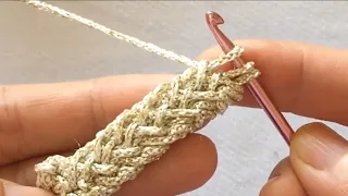 LET'S MAKE A WONDERFUL BAG HANDLE WITH WIRE LOOK
