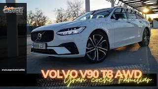 Volvo V90 T8 Recharge AWD 2023: Un lujo de rendimiento híbrido / SuperMotor.Online