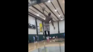 LeBron James putting in extra work after Crawsover Pro Am game cancelled