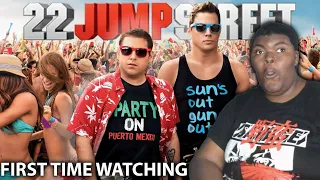 FIRST TIME WATCHING *22 JUMP STREET* (2014) Movie Reaction!