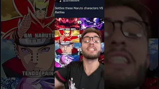 Who Wins These Naruto Matchups??