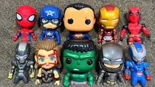 AVENGERS SUPERHERO TOYS ASSAMBLE,SPIDER-MAN 2,DEADPOOL HULK,WOLVARINE VS BLACK PANTHER,MARVEL 25