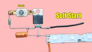 Soft Start And Soft Stop Circuit For DC Supply
