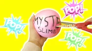 MYSTERY BALLOON SLIME | POP IT CHALLENGE | Slimeatory #157