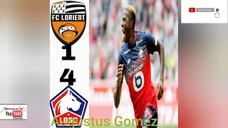 FC Lorient  Vs Lille Highlights 1-4