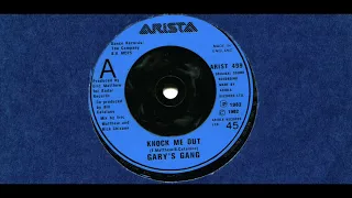 GARY'S GANG / KNOCK ME OUT / 1982 / A-SIDE/ 7'' VINYL / 80'S