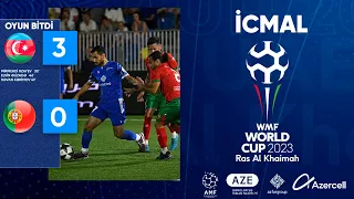 Azerbaijan   Portugal HIGHLIGHTS World Cup 2023 UAE Minifootball