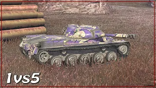 1v5 Kunze Panzer • 6 frags • 4.7k dmg • WoT Blitz