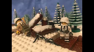 Lego WW2- The Battle of the Bulge- Stopmotion