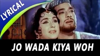 Jo Wada Kiya Wo | Taj Mahal | Karaoke With Female Voice "Sandhya Atkuri"