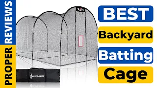 Best Batting Cage for Backyard In 2022 ❤️ Best 5 Tested & Buying Guide