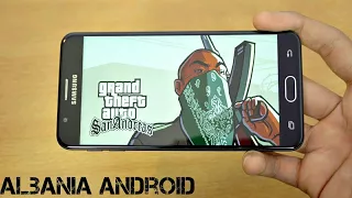 GTA San Andreas gameplay on Samsung galaxy j5 2016